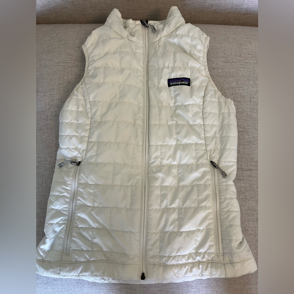 Patagonia Women's Nano Puff Vest White XXS